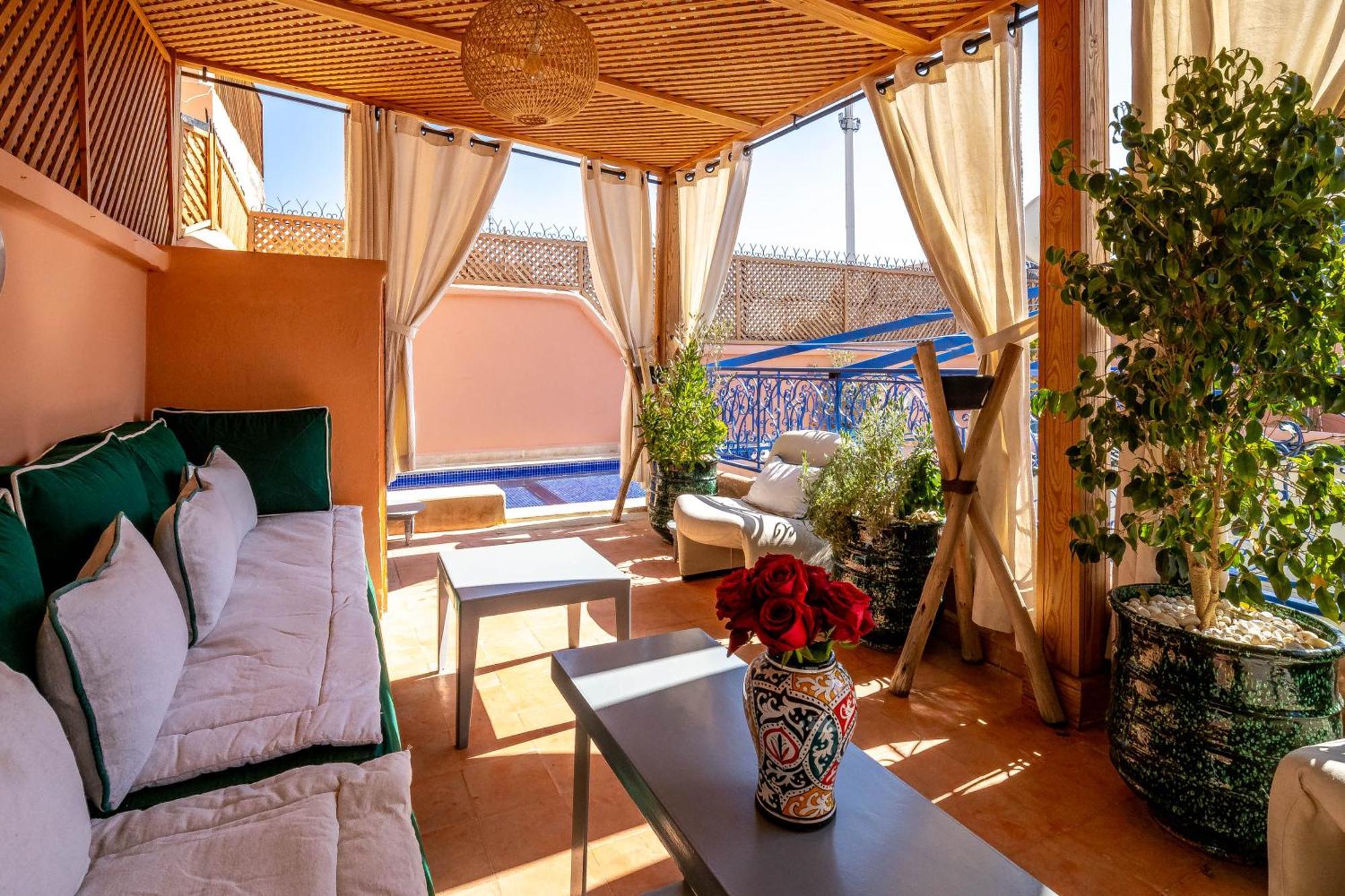 Riad Kamal Deluxe Marrakesh Exteriör bild